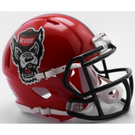 Riddell North Carolina State Wolfpack 2018 "Red Tuffy" Speed Mini Helmet